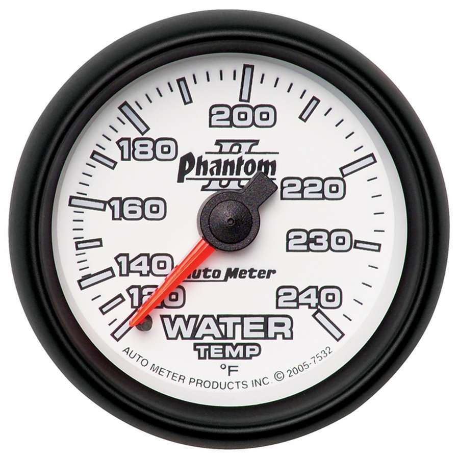 AutoMeter 2-1/16in P/S II Water Temp. Gauge 120-240