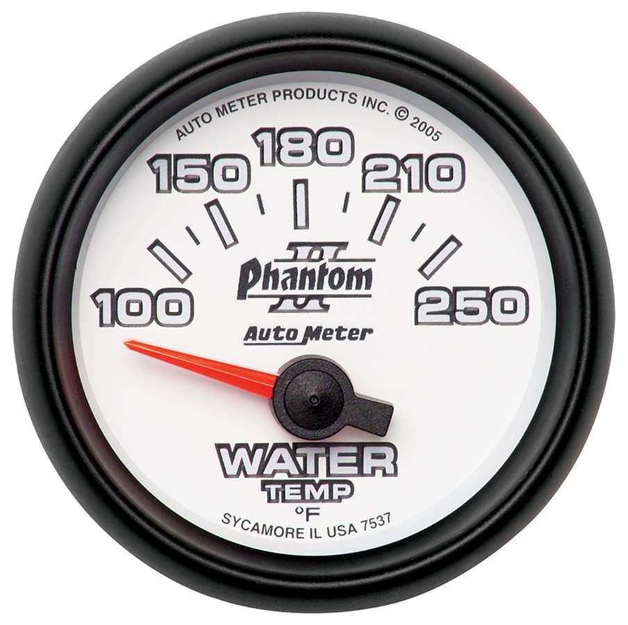 AutoMeter 2-1/16in P/S II Water Temp. Gauge 100-250