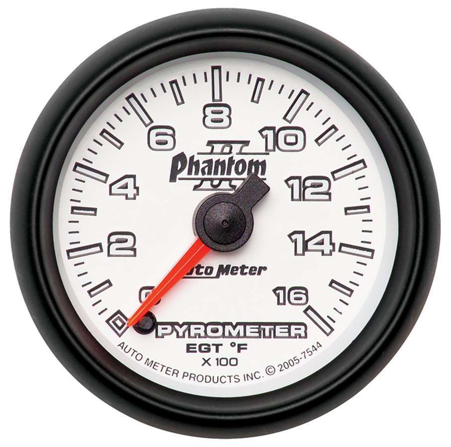 AutoMeter 2-1/16in P/S II Pyrometer Kit 0-1600