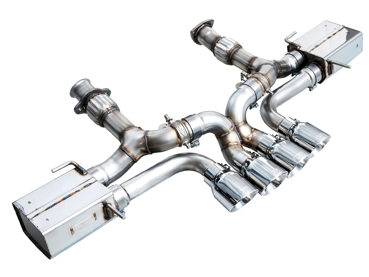 AWE Tuning 23-25 ZO6 Vette Exhaust Switch Path Chrome Tips