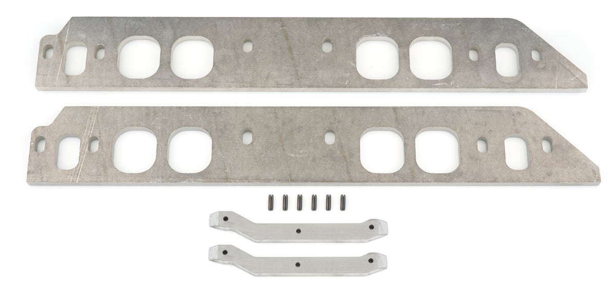 B And B Performance Products Intake Spacer Kit - BBC w/Oval Ports