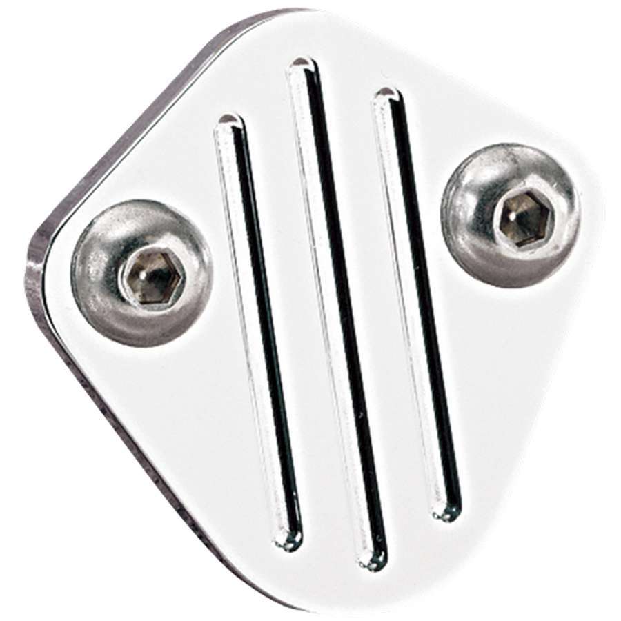 Billet Specialties BBC Fuel Pump Block Off Polished
