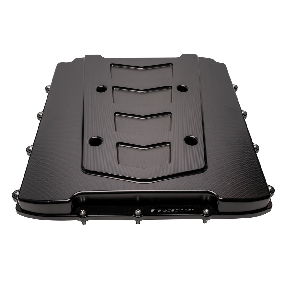 Billet Specialties LS GenV LT4 Supercharger Lid Chevron Black