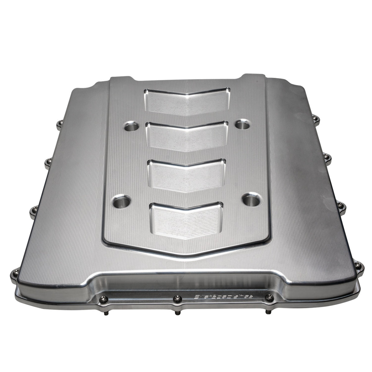 Billet Specialties LS GenV LT4 Supercharger Lid Chevron Raw