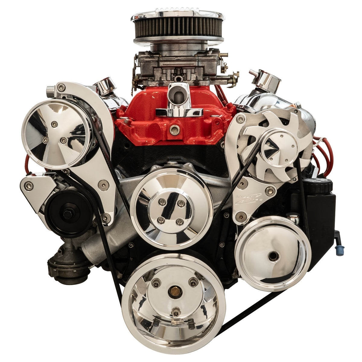 Billet Specialties Street Trac BBC Smooth Style Polished