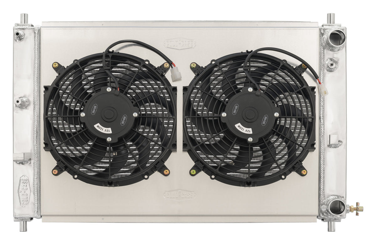 Cold Case Radiators 97-04 Mustang Radiator w/12in Dual Fans Kit