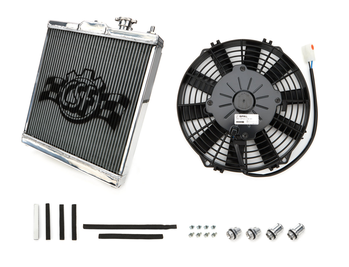 CSF Radiator Universal Half Radiator w/Direct Fit