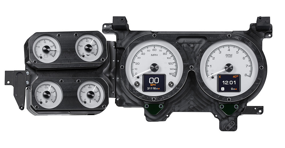 Dakota Digital 73-87 GM Truck HDX Instrument System Silver