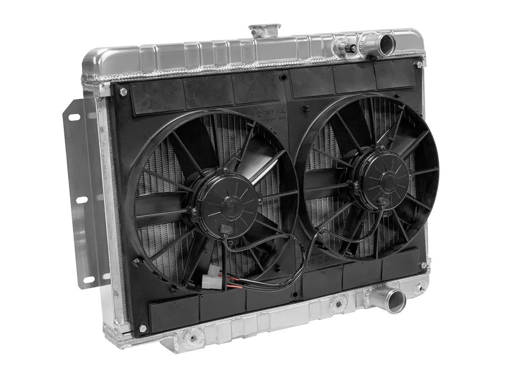 Dewitts Radiator Radiator w/Fans Impala 59-64 Auto Trans Raw