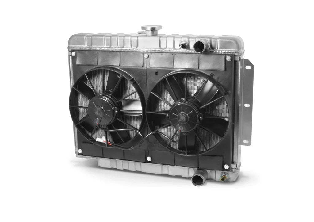 Dewitts Radiator Radiator w/Fans Impala LS 59-64 Man Trans Raw