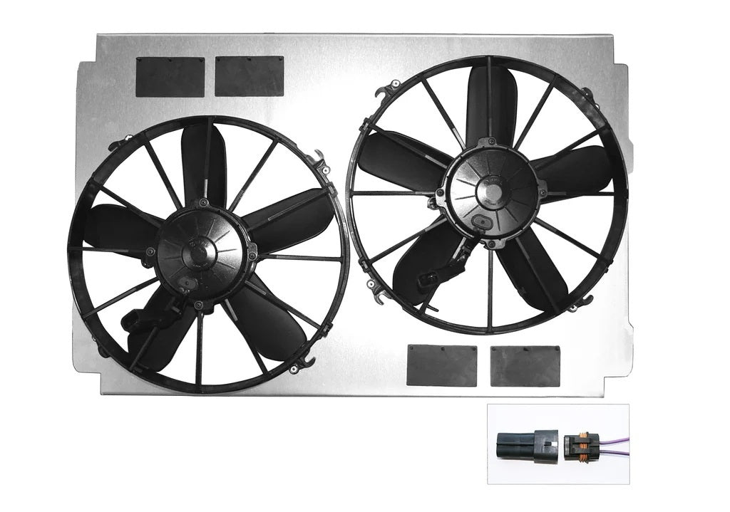 Dewitts Radiator Fan Upgrade Kit 97-04 Corvette Supercharged