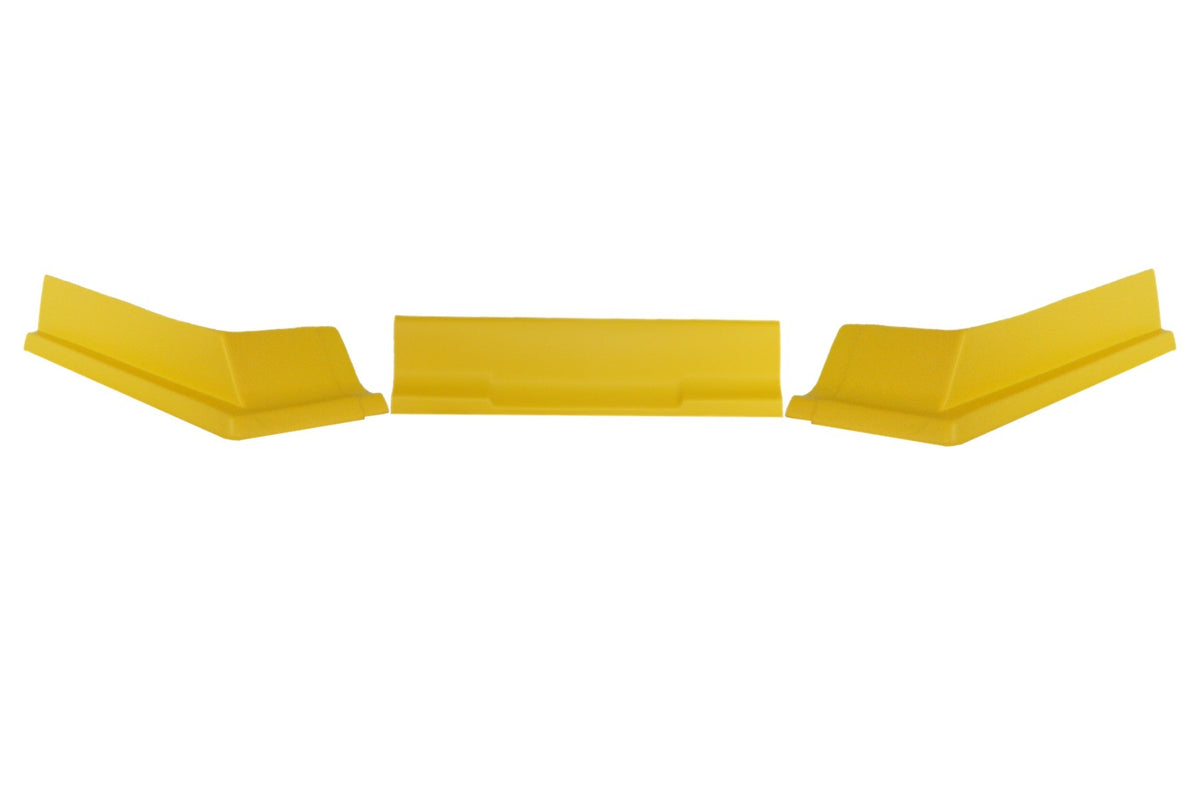 Dominator Race Products Valance Modified IMCA 3pc Yellow