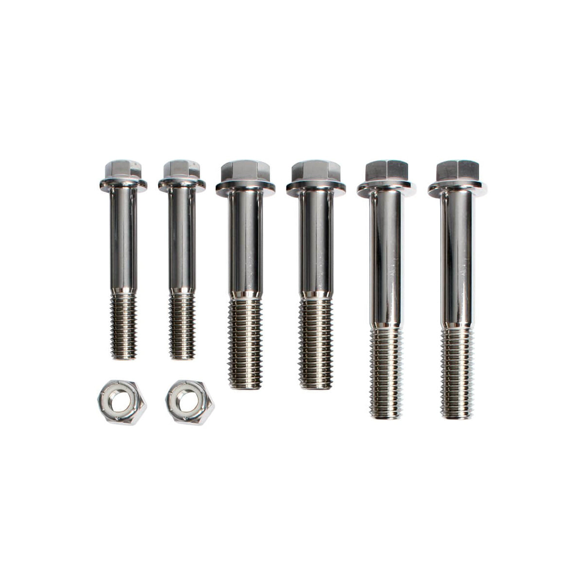 Detroit Speed Engineering S/S Body Mount Bolt Kit - 67-81 GM F-Body