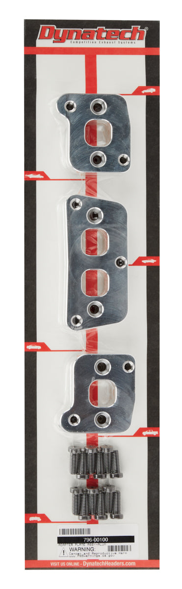 Dynatech SBC Stahl Header Adapter