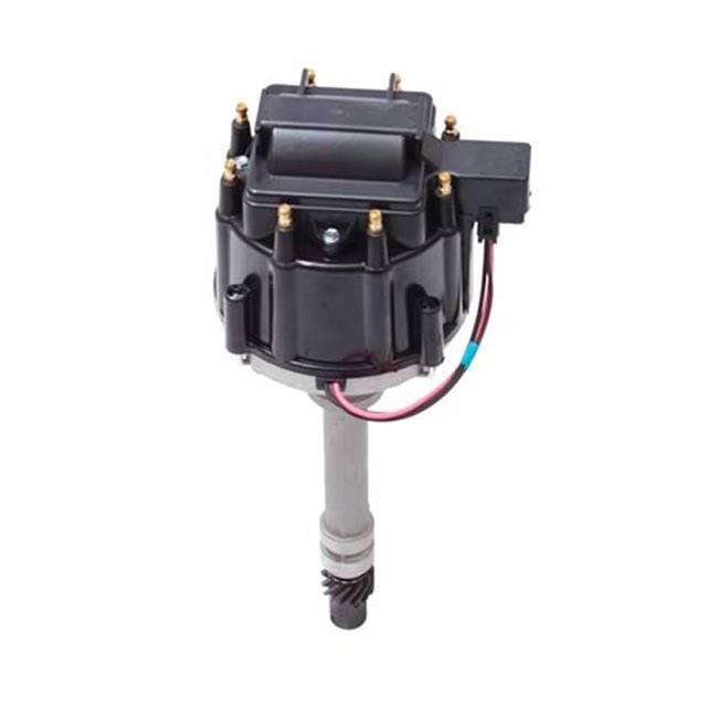 Performance Distributors Distributor Cap Black Chevy Inline 6 Cylinder