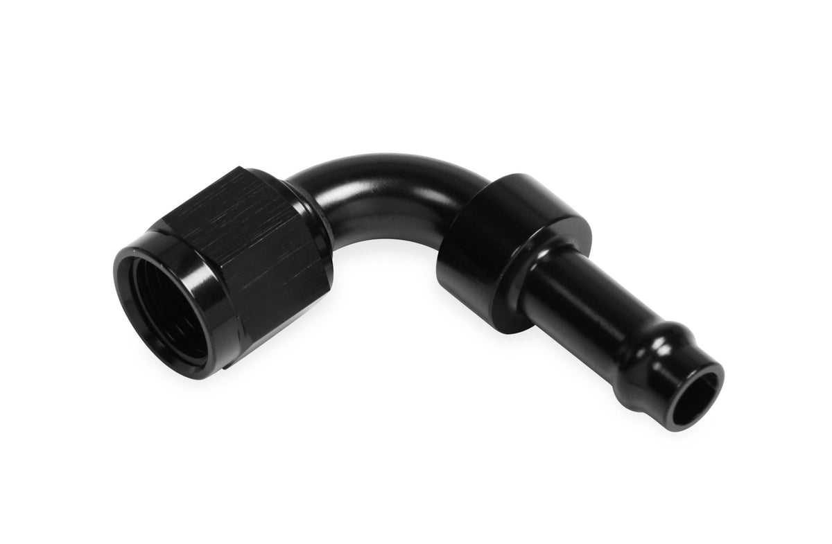 Earl's 6an 90-Deg to 5/16 Vapor Guard Hose Fitting