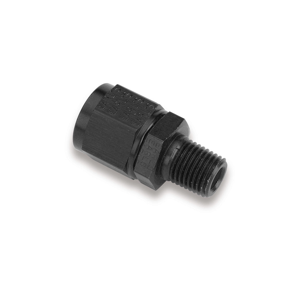 Earl's Adapter Fitting 4an Fem Swivel to Male 1/8 NPT