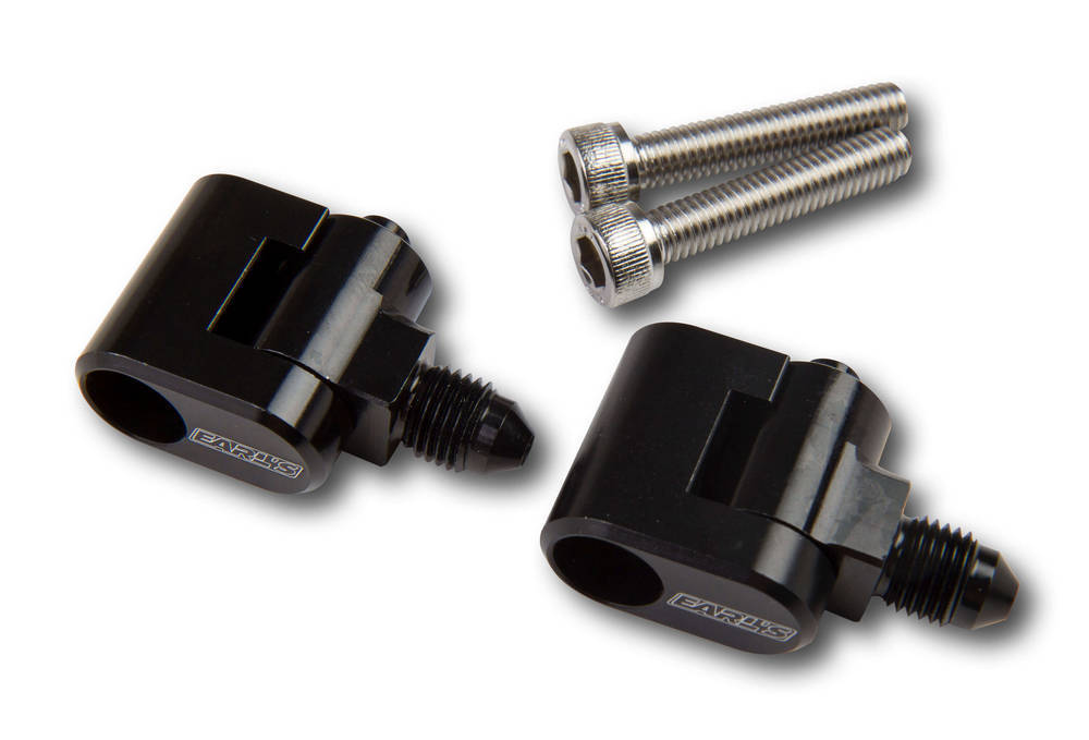 Earl's GM LS Steam Vent Adapter 2pk w/4an Male Fittings