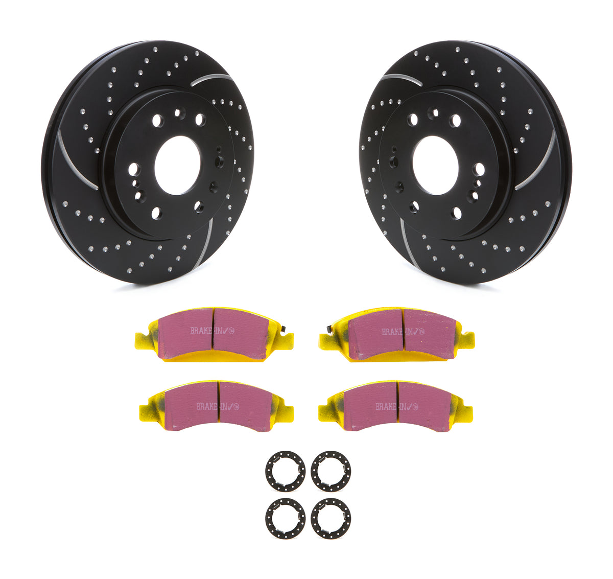 EBC Brake Rotor & Pad Kit Yellowstuff GM Truck/SUV