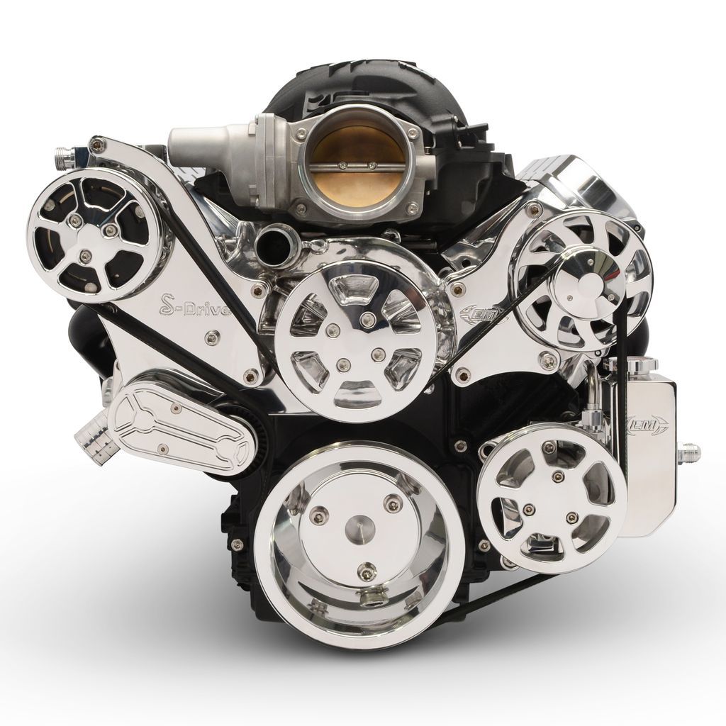 Eddie Motorsports Serperntine Pulley Kit LS Engine