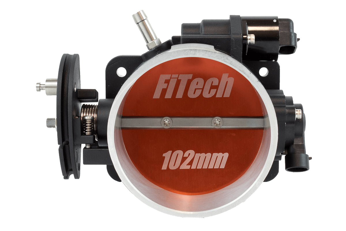 FiTech 102mm LS Throttle Body Cast Aluminum