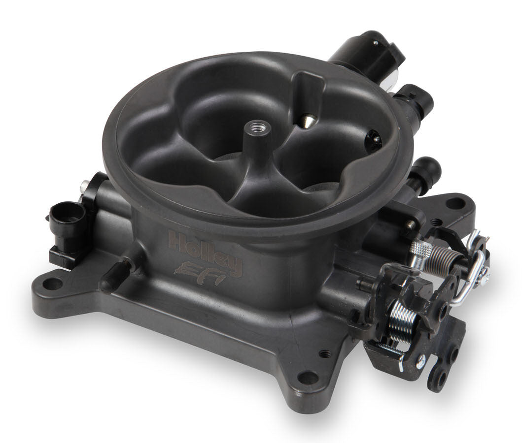 Holley MPFI Throttle Body 1000 CFM Hard Core Gray