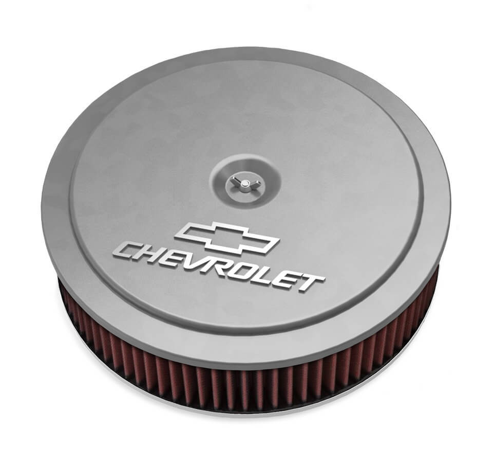 Holley 14 x 3 Air Cleaner GM Muscle Series Natural