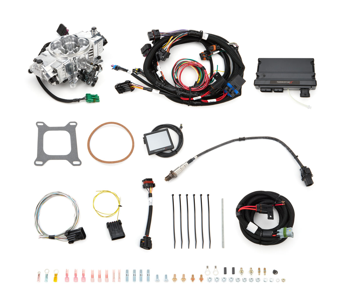 Holley Terminator X Stealth Kit 4150 Shiny Finish