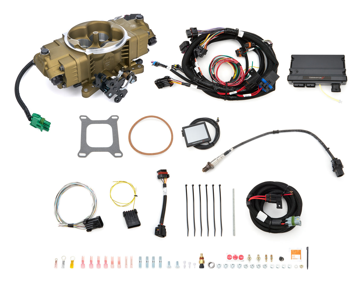 Holley Terninator X Stealth EFI System 4150 - Gold
