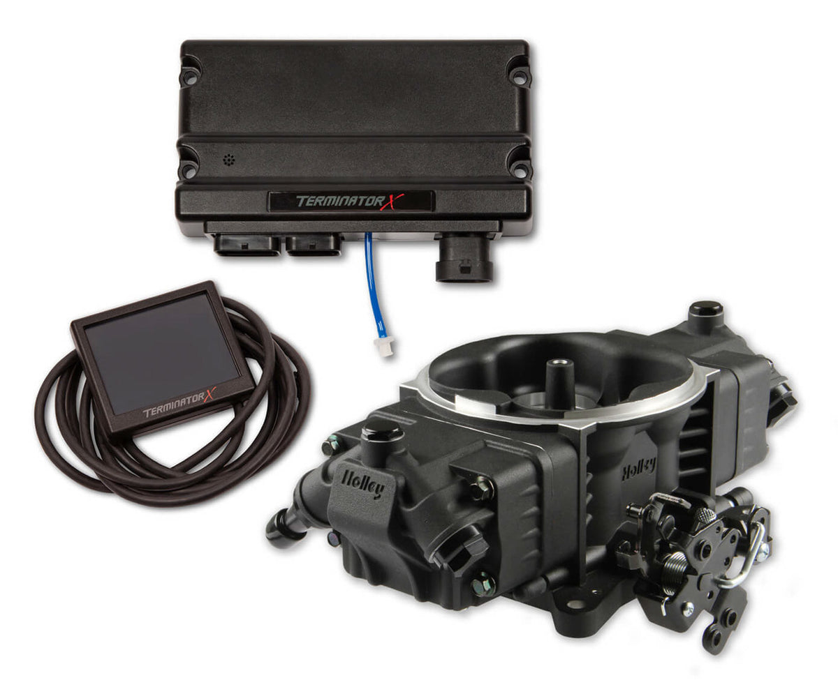Holley Terminator X Stealth EFI System - 4150 GM 58X LS