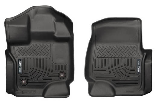 Husky Liners 15- Ford F150 Front Floor Liners Black