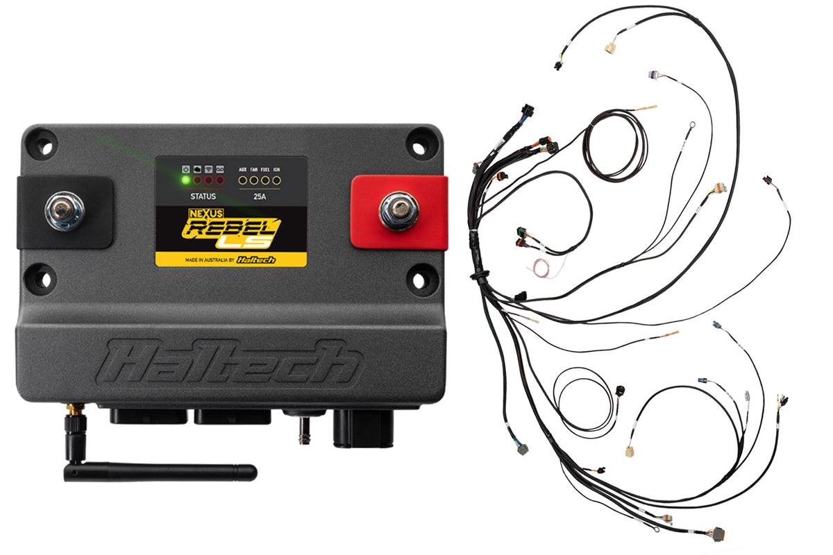 Haltech Nexus Rebel LS Kit w/DBW Throttle EV6 Inj.