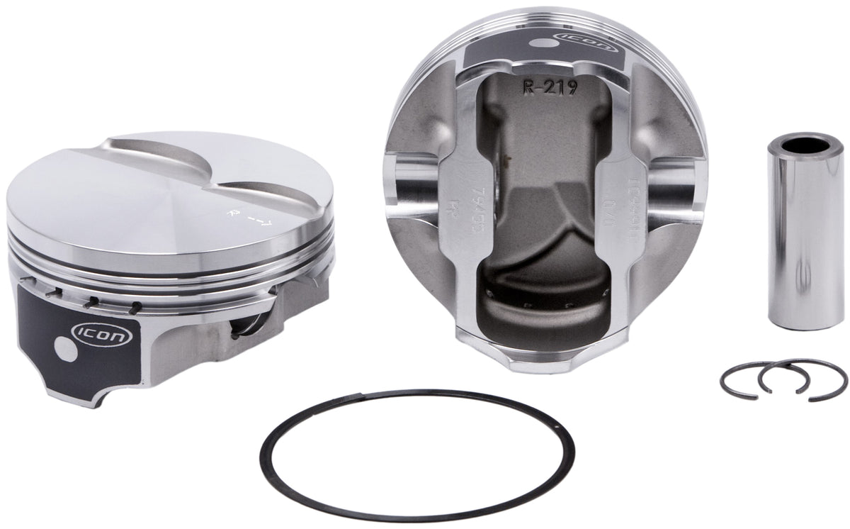 Icon Pistons LS 6.0L/6.2L FT Forged Piston Set 4.005 Bore