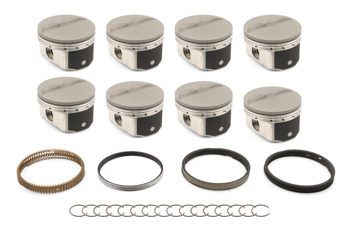 Icon Pistons SBC FT Elite Piston Kit 4.020 Bore Wissota Spec