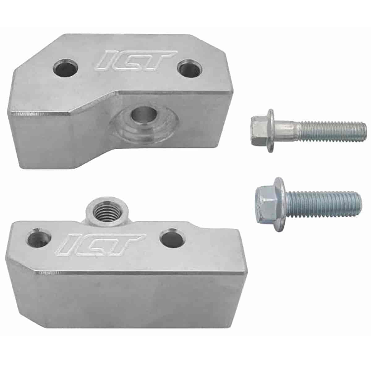 ICT Billet LS Gen III Knock Sensor Relocation Brackets