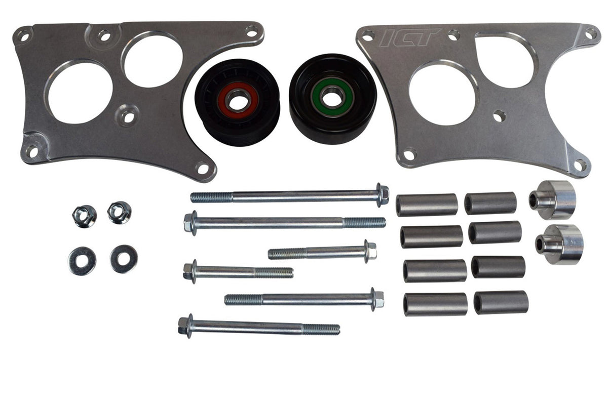 ICT Billet LS Truck Heavy Duty Bill et Alternator Bracket