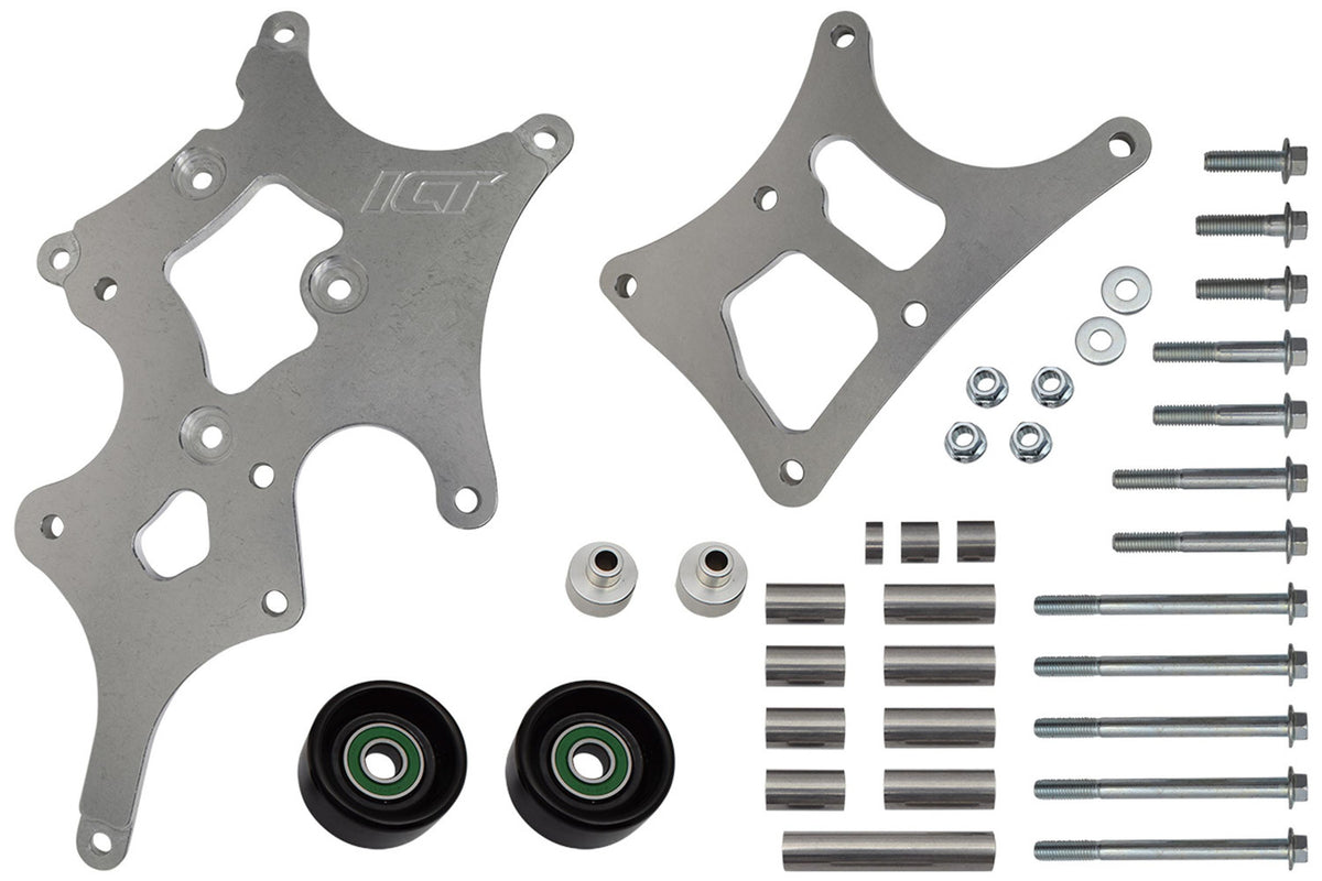 ICT Billet LS Truck Supercharger Swap 6 Rib Alternator