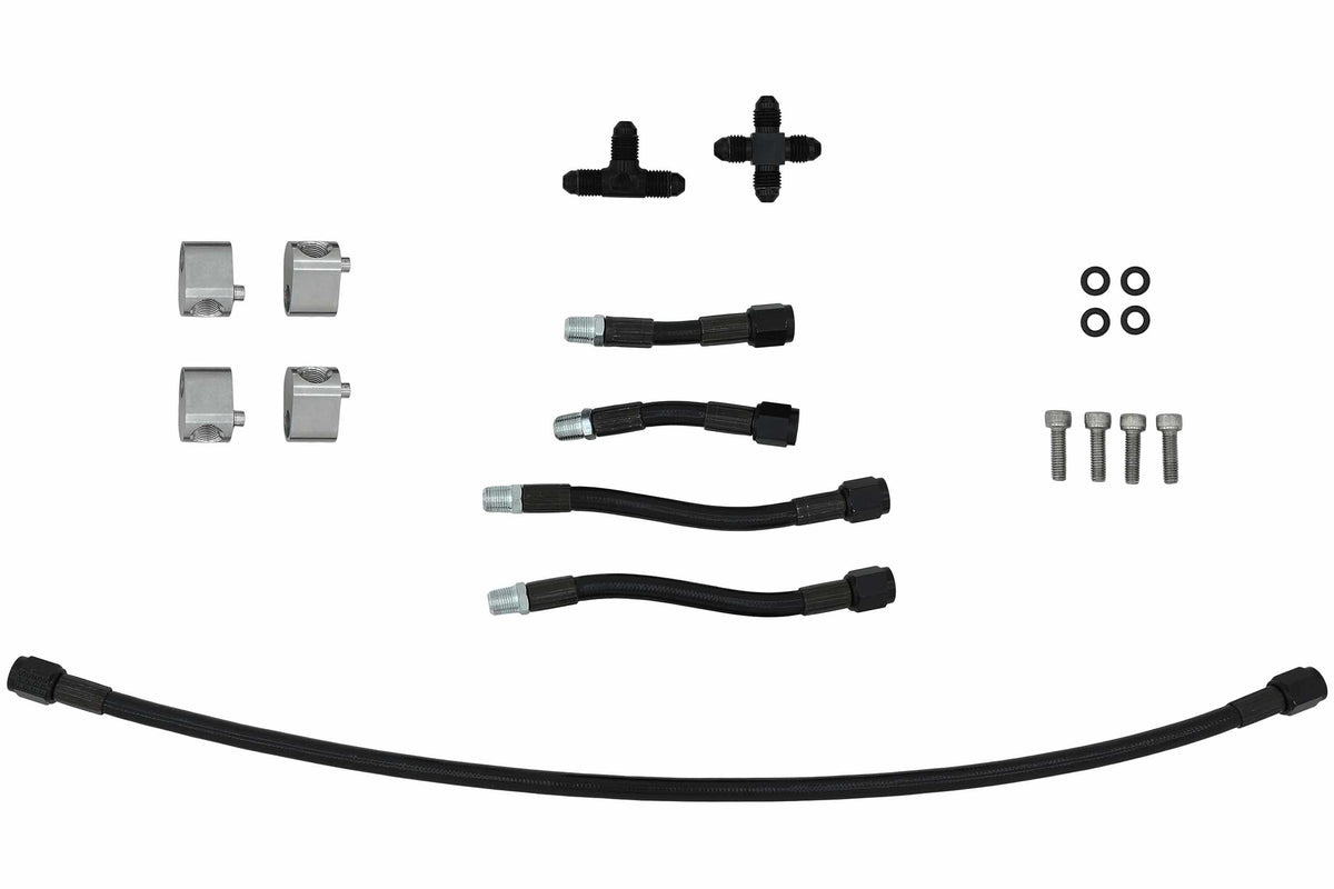 ICT Billet LS Cylinder Head Coolant Steam 4 Port Crossover