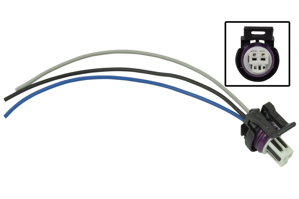 ICT Billet LS 3-Wire Pigtail Thrott le Position Sensor