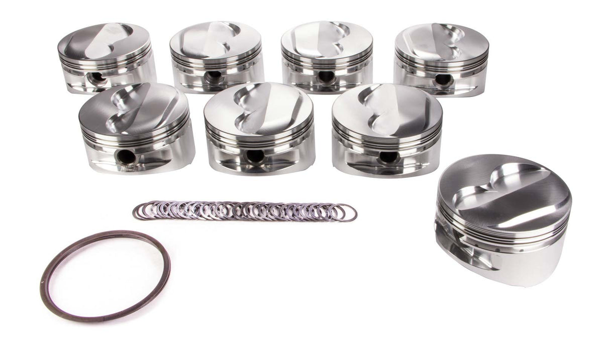 JE Pistons SBC Domed Piston Set 4.125 Bore +5.6cc