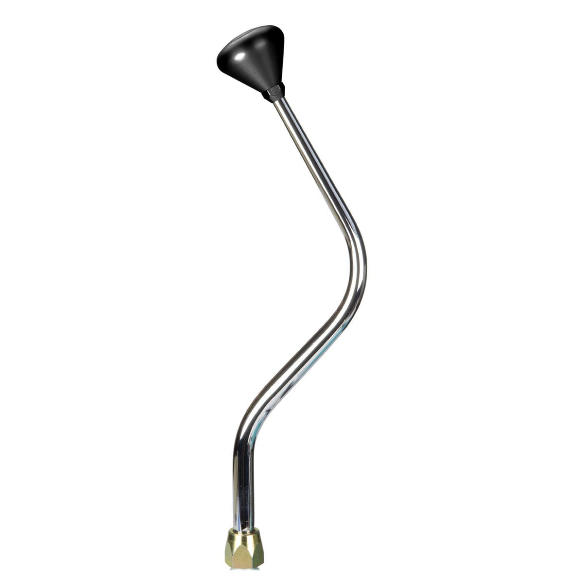 Lokar ES Shifter GM 4L80 Chrom e 16in Mush Blk Knob