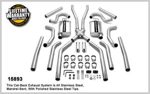 Magnaflow 64-67 GM A Body 2.5in Dual Exhaust System