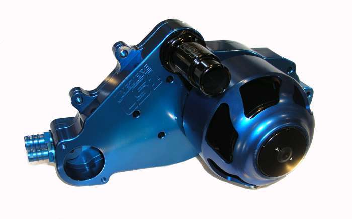 Meziere SBC LS1 Billet Electric W/P - Blue