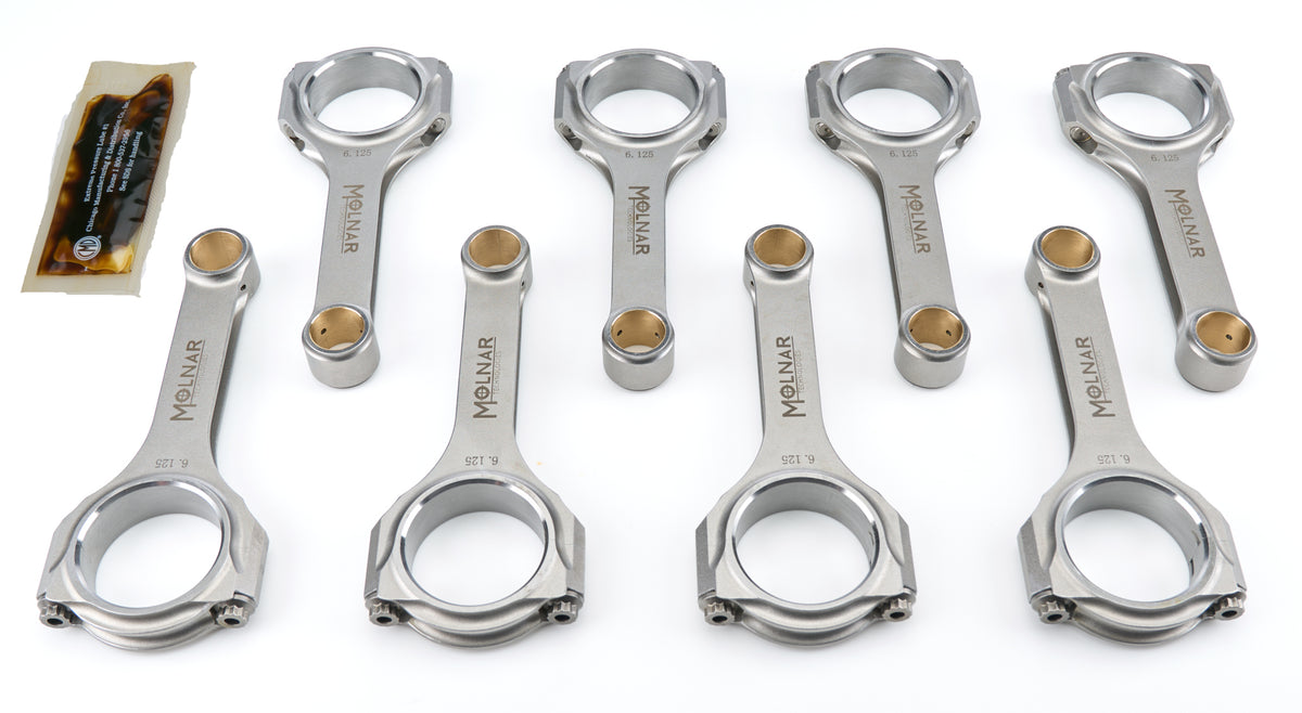 Molnar Technologies 6.125 H-Beam Rod Set LS Power adder Series