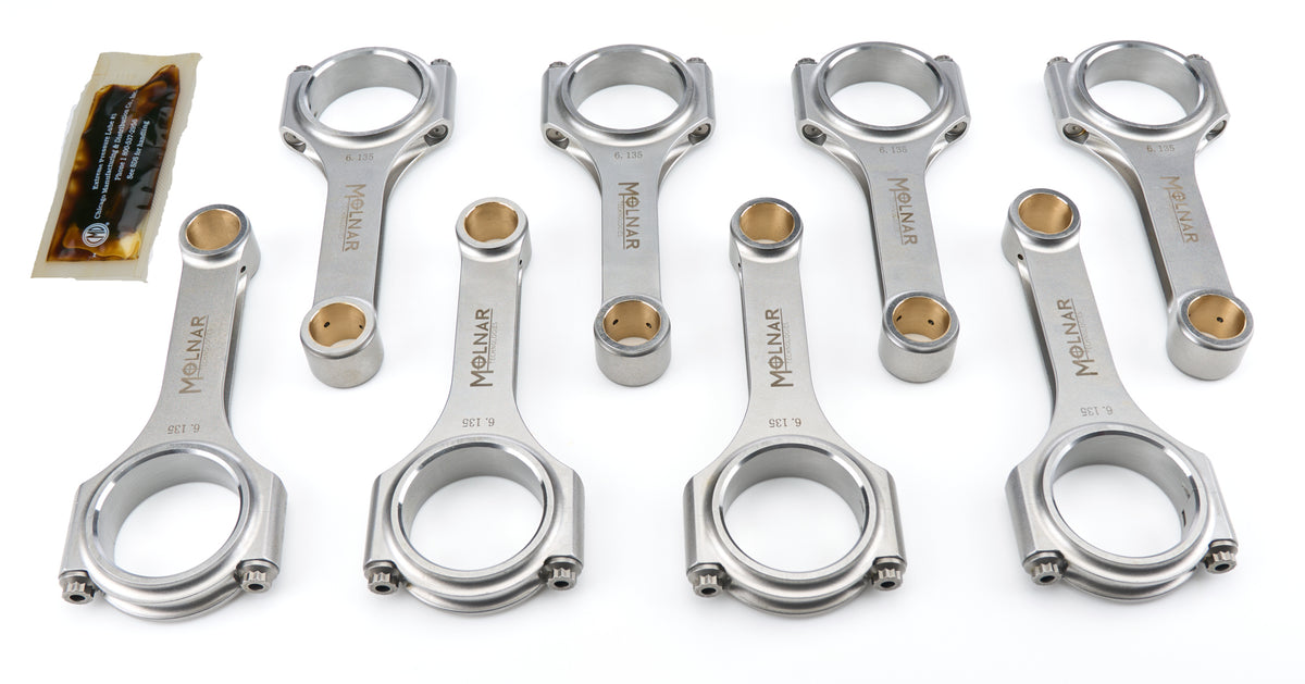 Molnar Technologies 6.135 H-Beam Rod Set BBC Power Adder Series