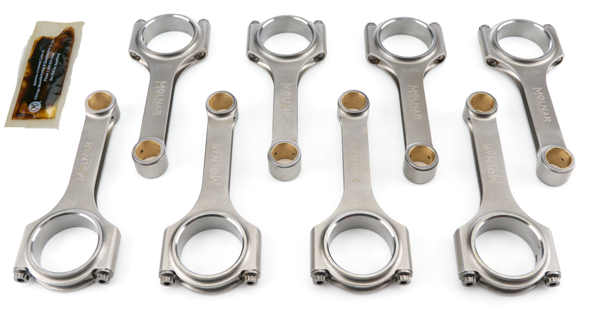 Molnar Technologies 6.250 H-Beam Rod Set SBC