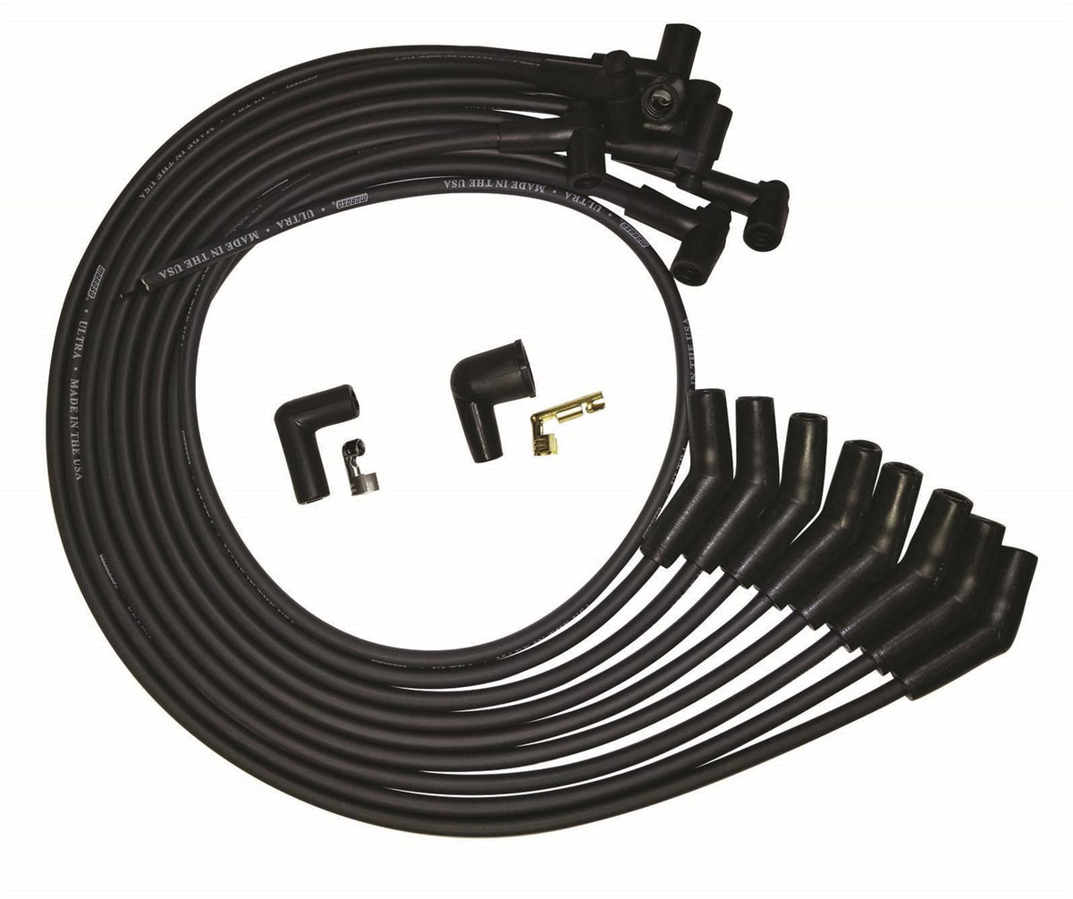 Moroso Ultra Plug Wire Set SBF 351W Black