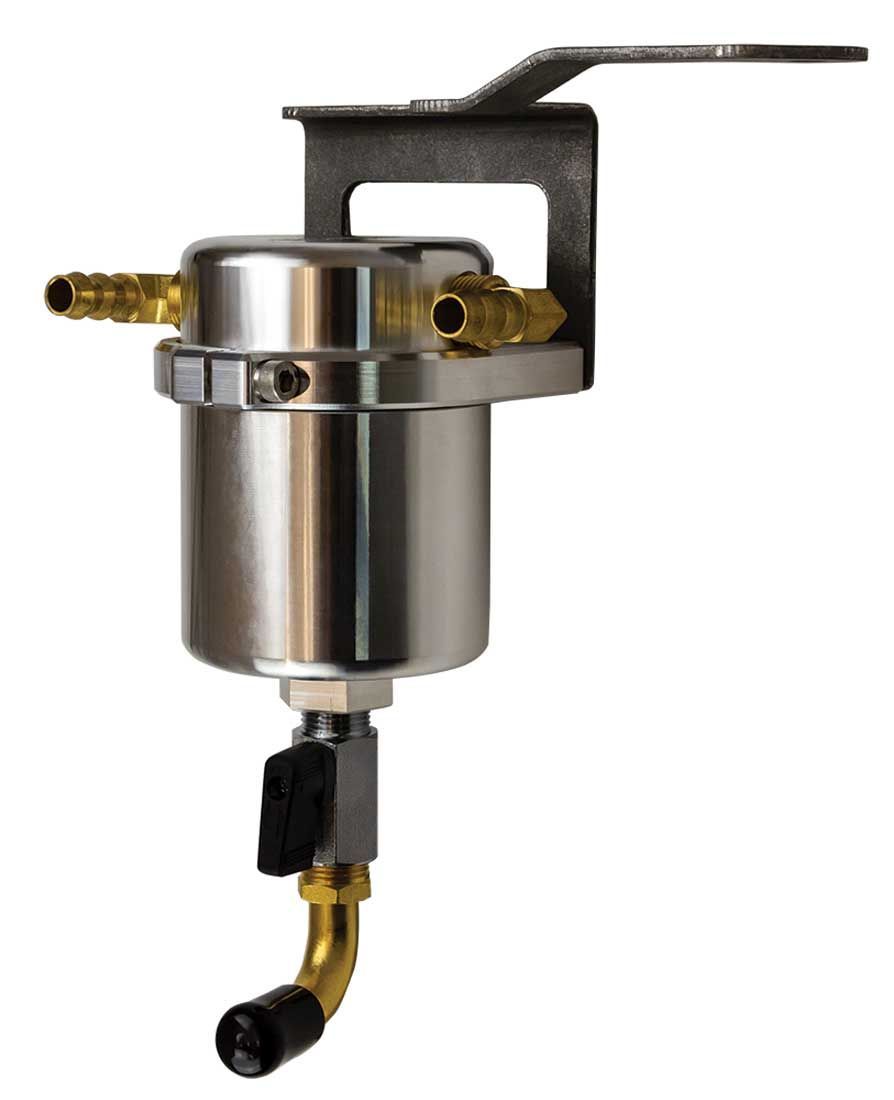 Moroso Air/Oil Separator Catch Can GM Truck 14-19