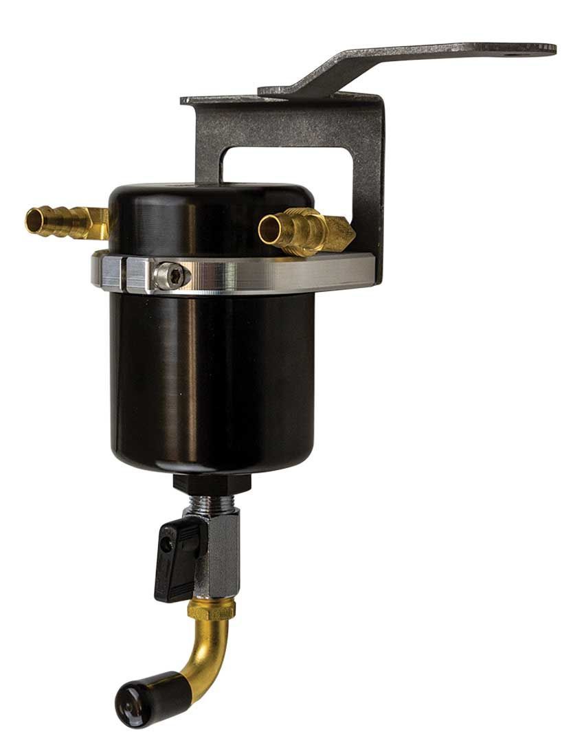 Moroso Air/Oil Separator Catch Can GM Truck 14-19