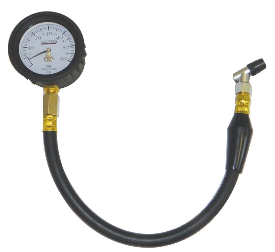 Moroso Tire Pressure Gauge Garage Series 0-60 PSI
